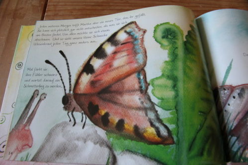 Bilderbuch "Martha, die kleine Schnecke und ihr großes Glück" – Bild 2