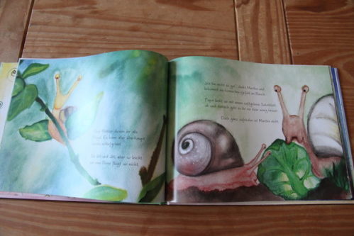 Bilderbuch "Martha, die kleine Schnecke und ihr großes Glück" – Bild 3
