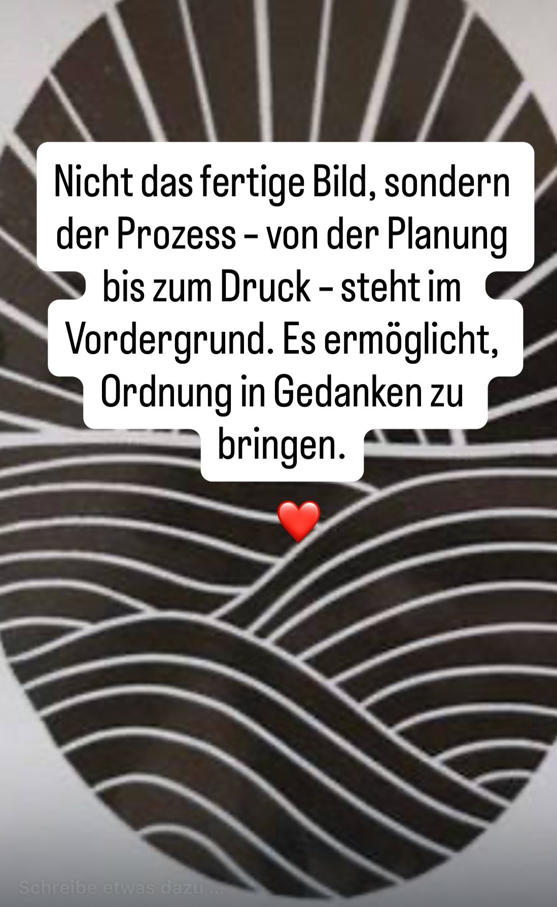 Linoldruck "Ciao Perfektionismus" – Bild 6