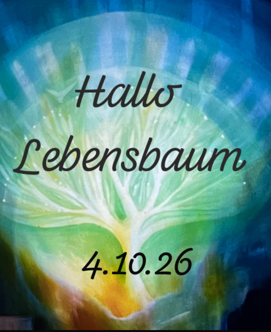 Intuitives Malen "Lebensbaum"
